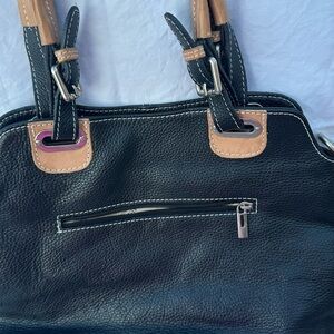 Like new  I MEDICI FIRENZE pebbled leather women's bag